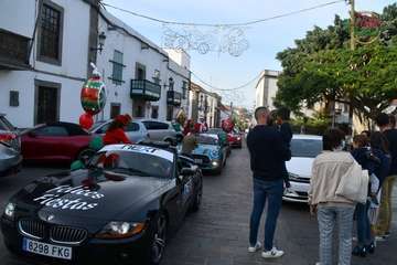 La caravana de Papá Noel inunda Telde de magia y alegría/Francisco Javier Santana.